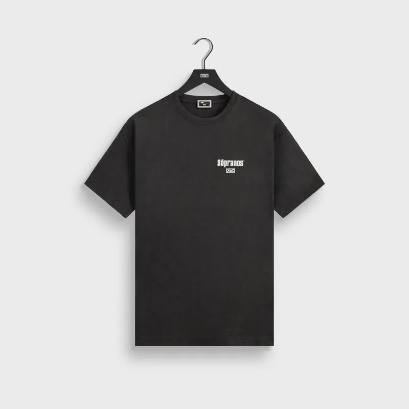 Kith for The Sopranos Bada Bing Vintage Tee - Black sold by Kith