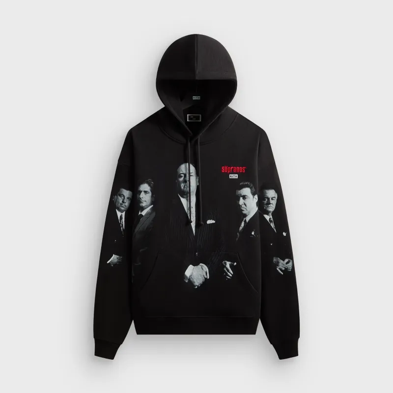 Kith for The Sopranos Arched Character Nelson Hoodie - Black made by Kith