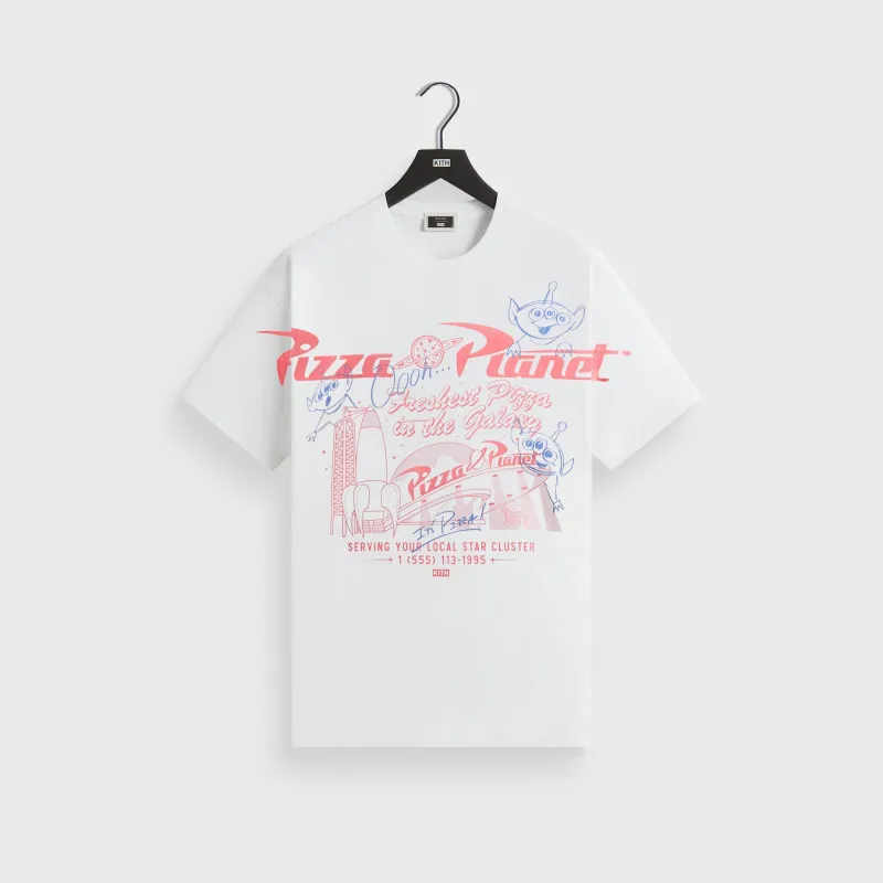Disney | Kith for Pixar Pizza Planet Tee - White made by Kith