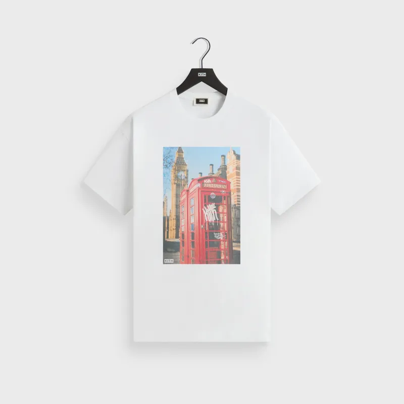 Kith London Graffiti Booth Tee - White made by Kith