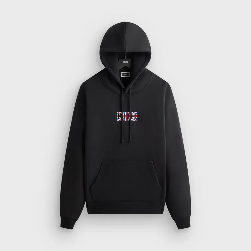 Kith London Classic Logo Nelson Hoodie - Black sold by Kith