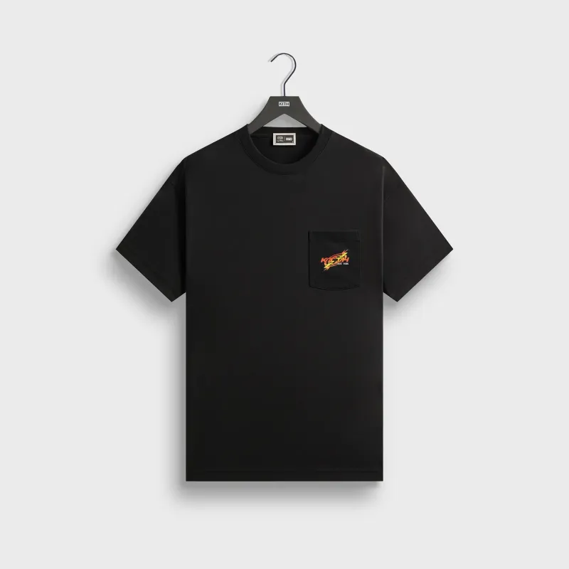 Marvel vs. Capcom | Kith World Vintage Pocket Tee - Black sold by Kith