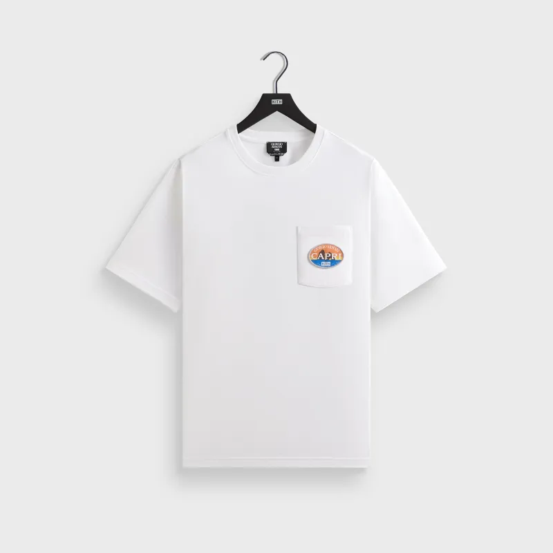 Giorgio Armani & Kith Capri Pocket Tee - White made by Kith