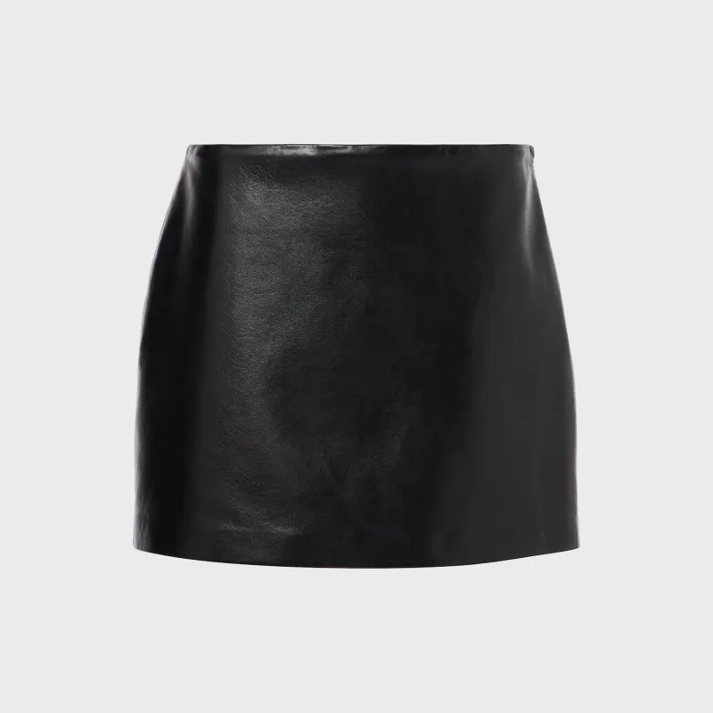 Agolde Agda Mini Skirt - Detox sold by Kith