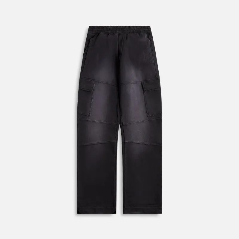 1017 ALYX 9SM Fleece Cargo Pants -  Washed Black sold by Kith