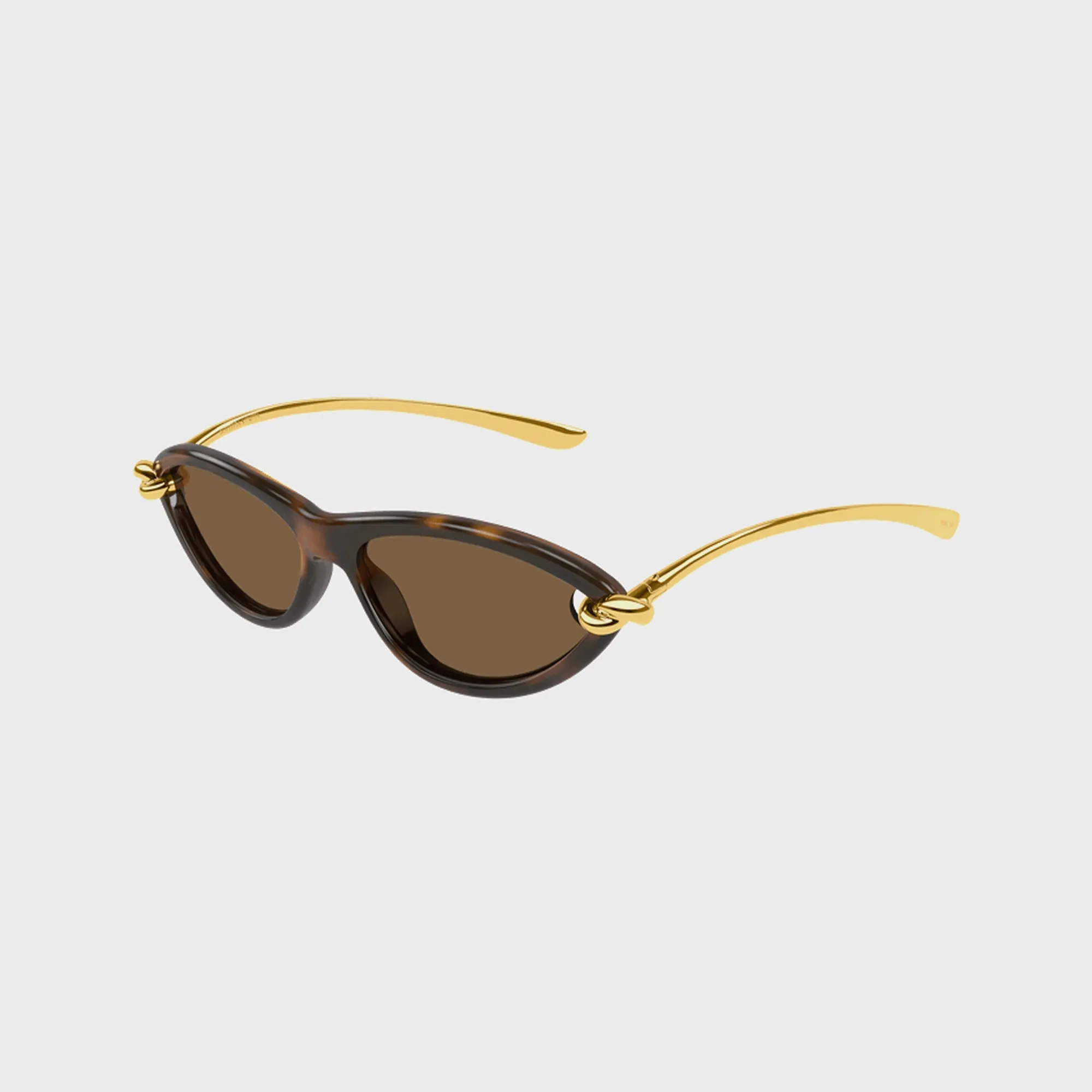 Bottega Veneta BV Metal Frames 90S - Tortoise sold by Kith product image thumbnail 2