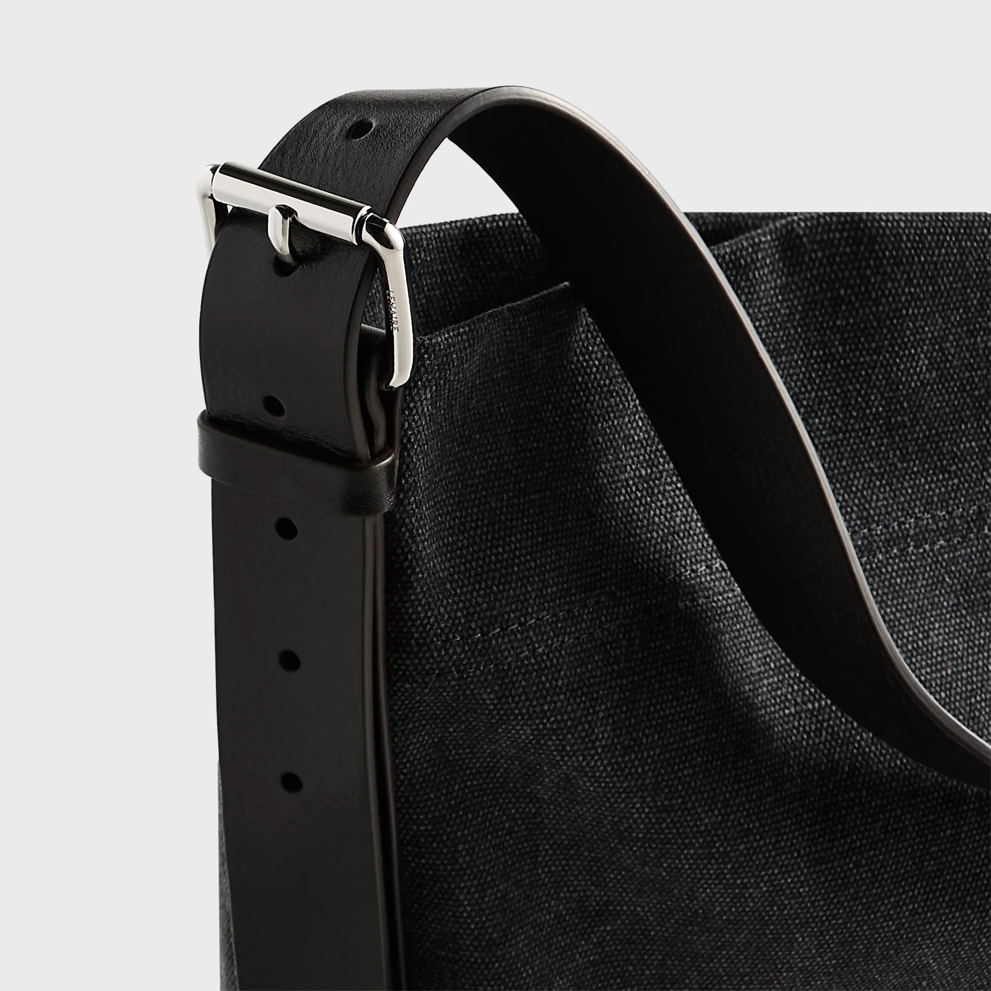 Lemaire Belted Tote Bag - Ash Black sold by Kith product image thumbnail 3