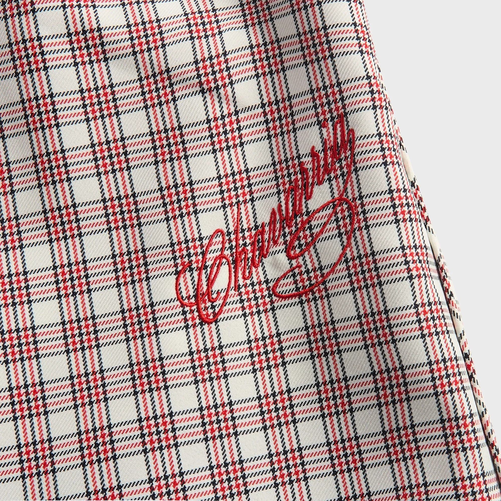 Wily Chavarria Ruff Rider Track Pant - Red / White sold by Kith product image thumbnail 3