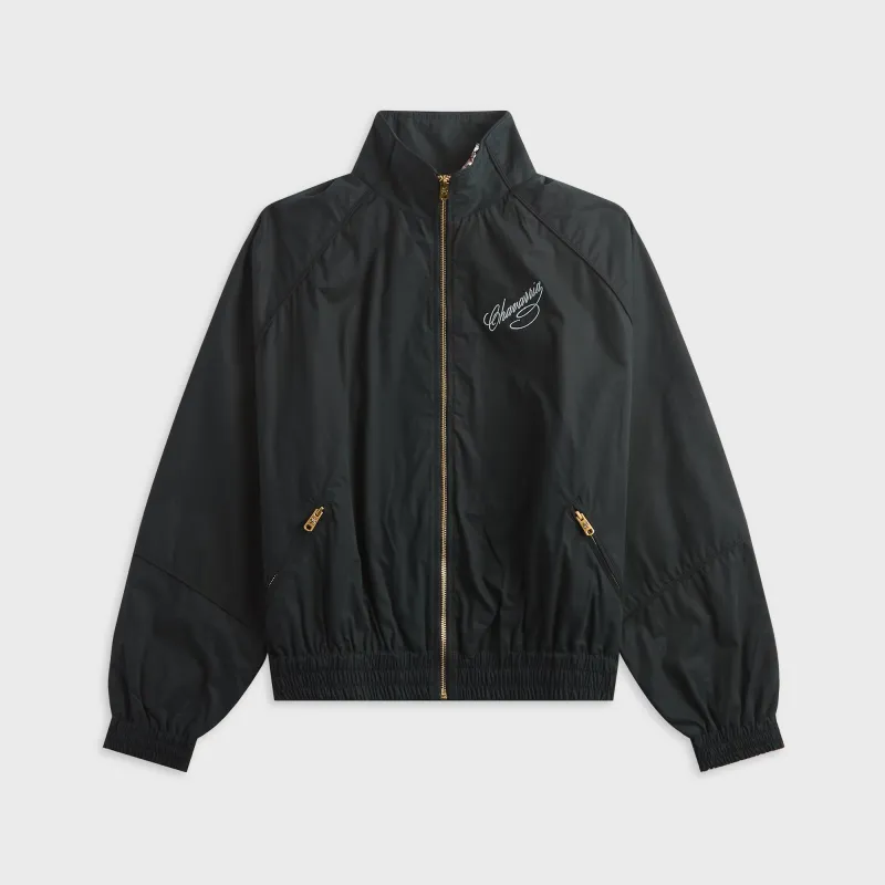 Willy Chavarria Maxfield Ruff Rider Track Jacket - Black sold by Kith