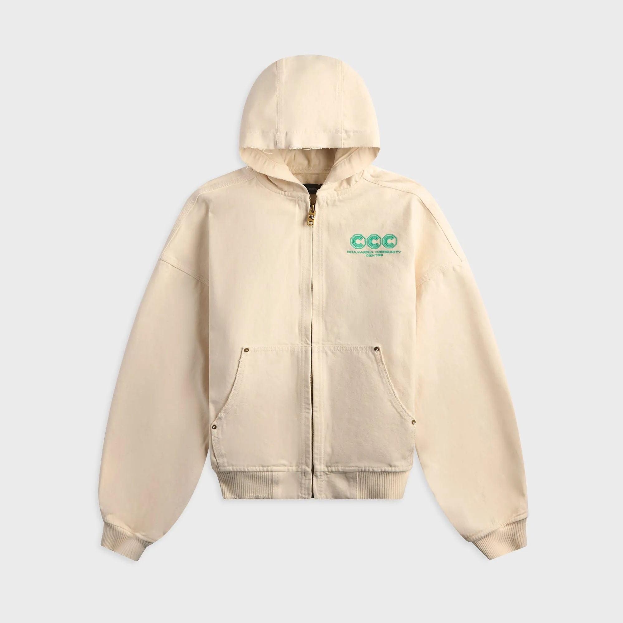 Willy Chavarria Juggernaut Workwear Hoodie - Masa sold by Kith