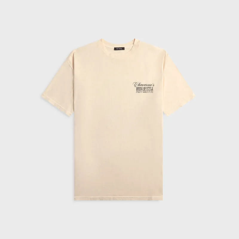 Willy Chavarria House Of Style Easy Tee - Masa made by Willy Chavarria