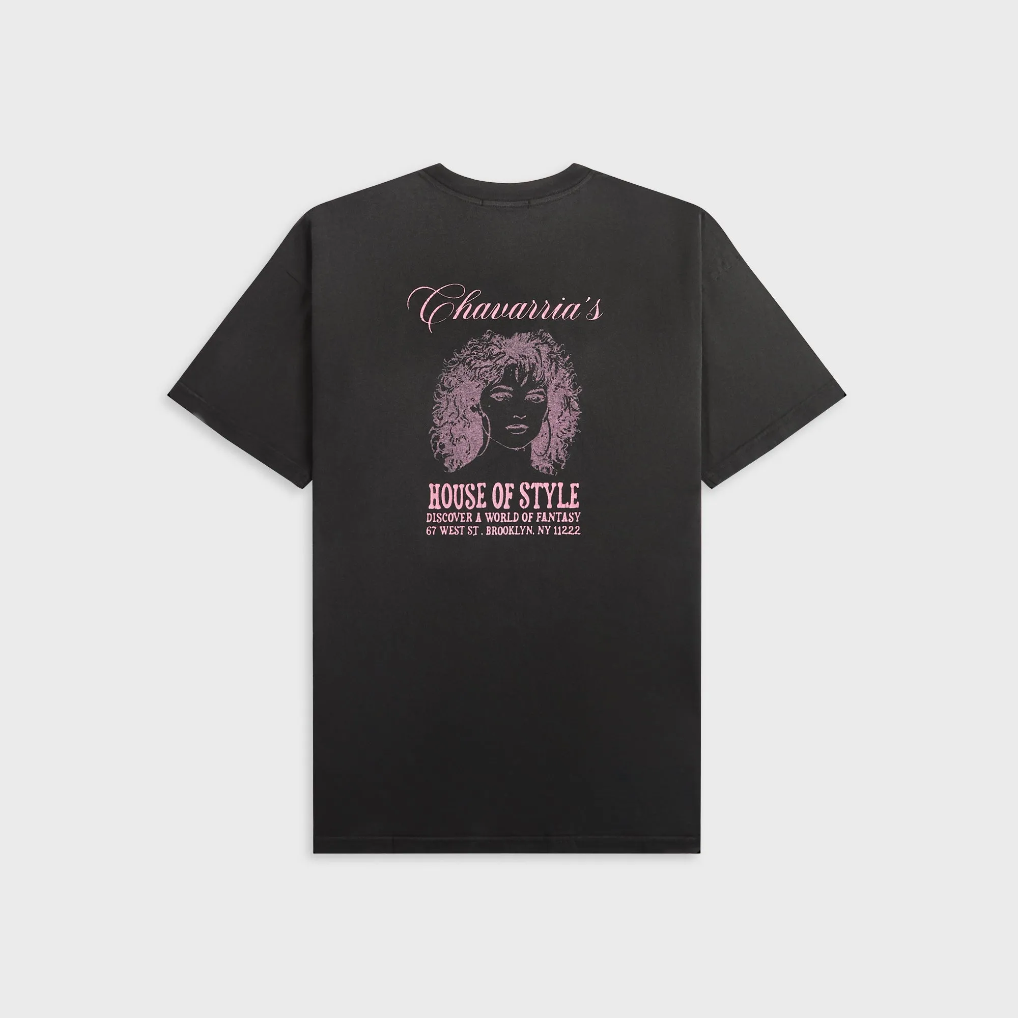 Willy Chavarria House Of Style Easy Tee - Black sold by Kith product image thumbnail 2