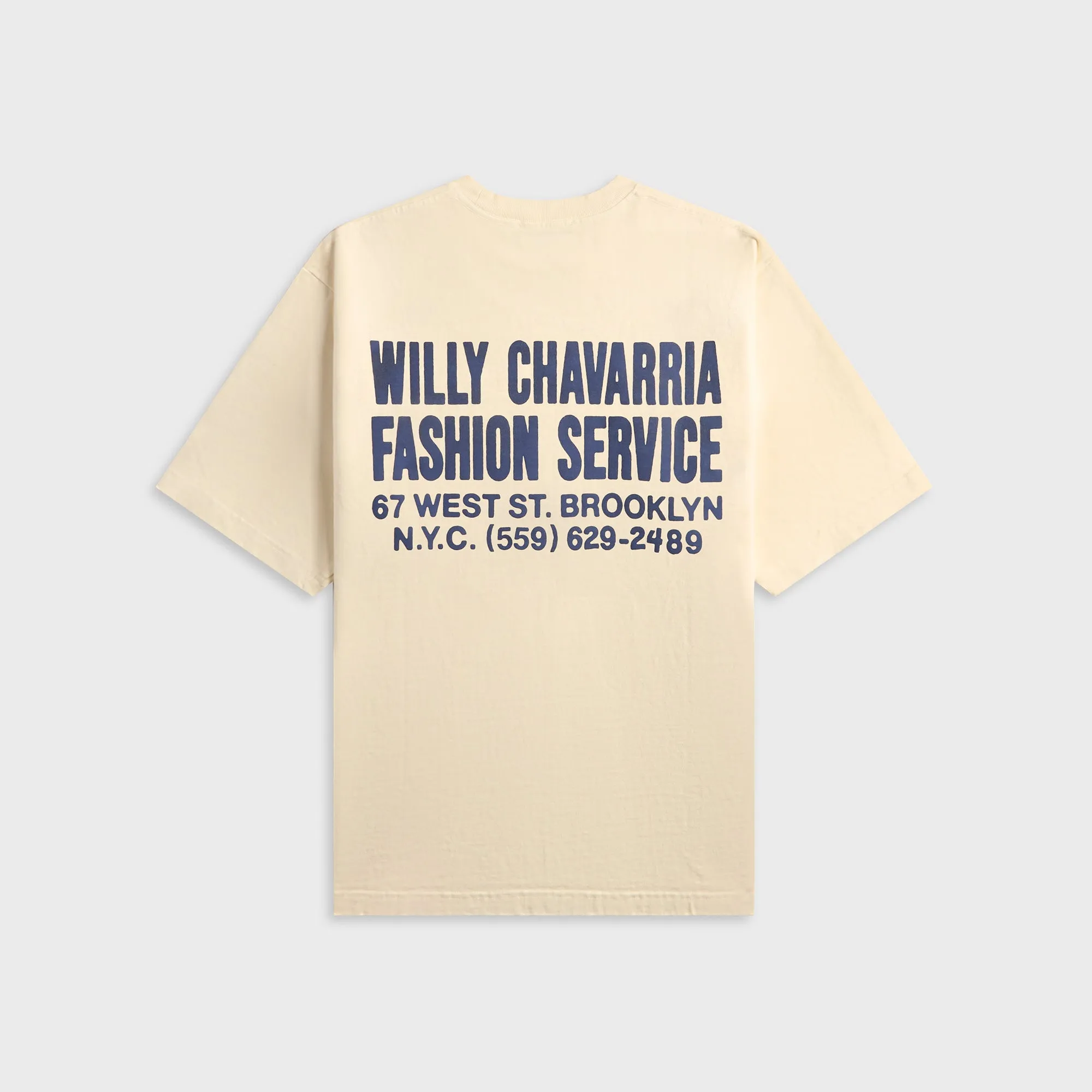 Willy Chavarria Fashion Services Standard Tee - Masa sold by Kith product image thumbnail 2