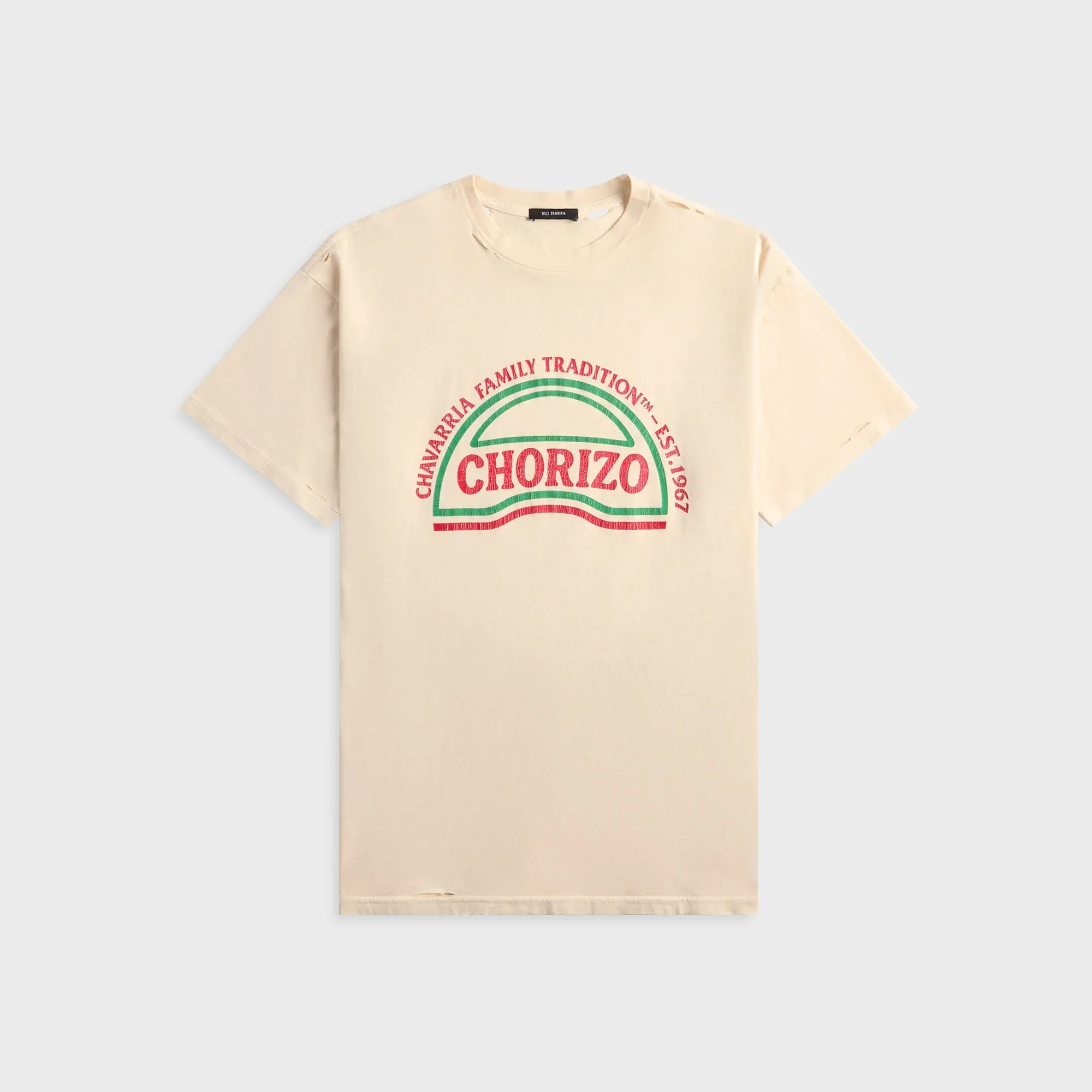 Willy Chavarria Chorizo Easy Tee - Masa sold by Kith