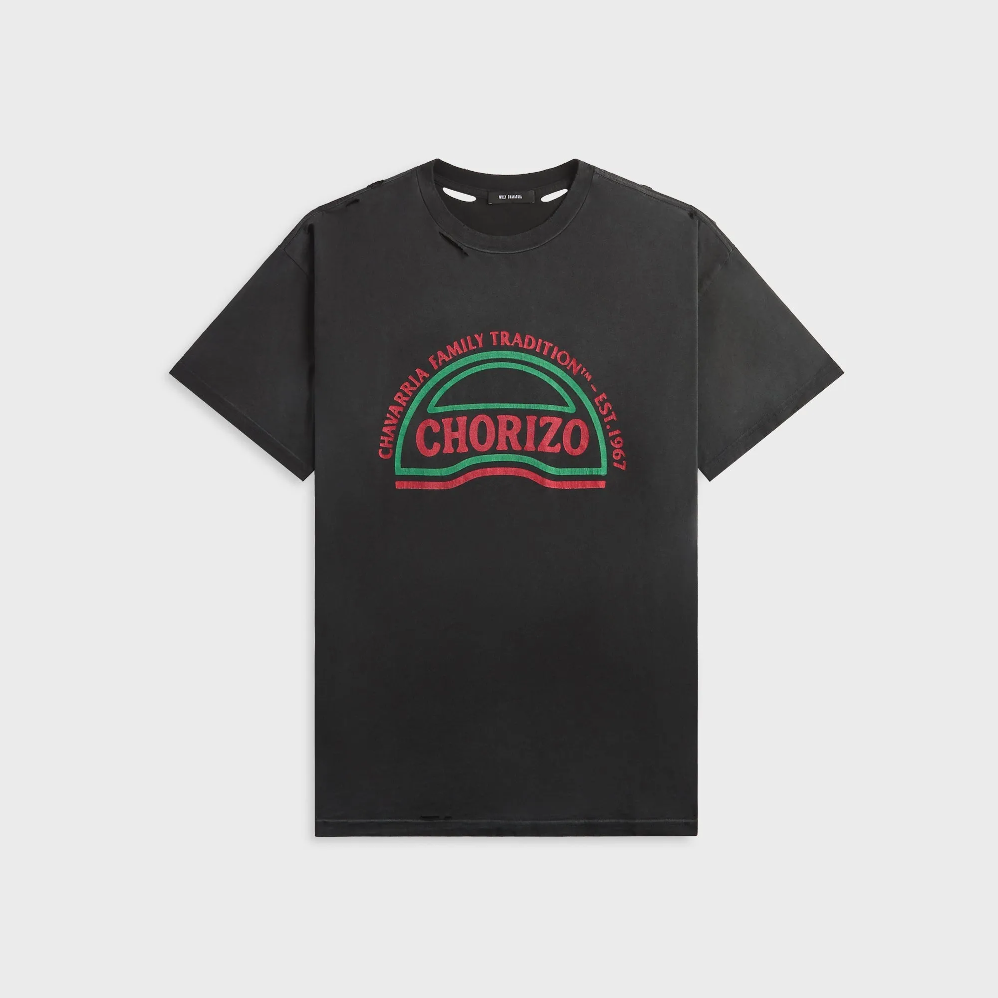 Willy Chavarria Chorizo Easy Tee - Black Beauty sold by Kith