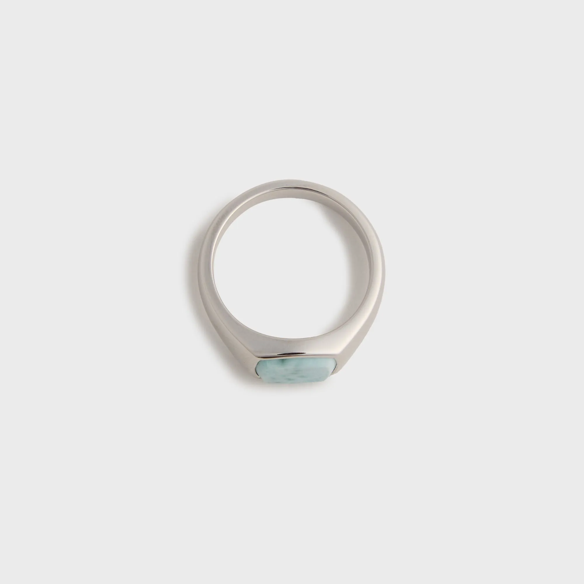 Tom Wood Kay Ice Blue Ring - Silver sold by Kith product image thumbnail 2