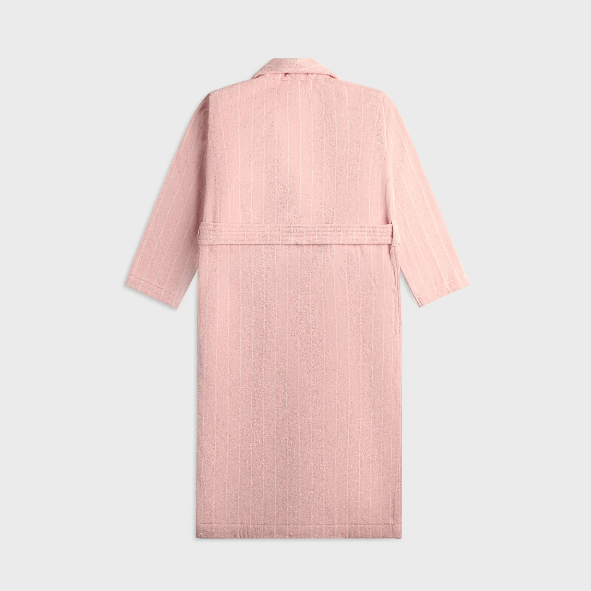 Tekla Classic Bathrobe - Shaded Pink Stripes sold by Kith product image thumbnail 2