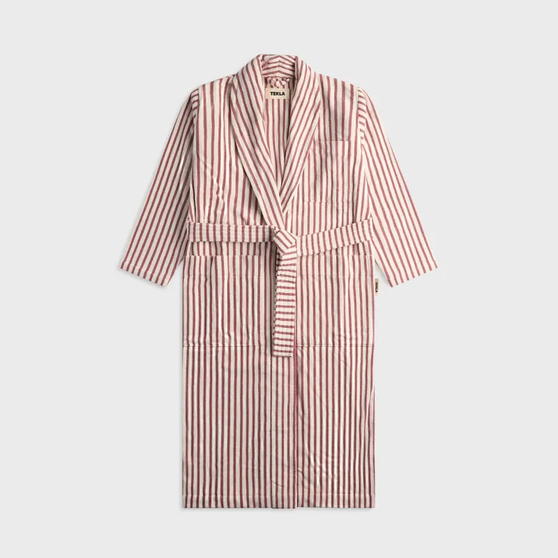 Tekla Classic Bathrobe - Ripple Stripes made by Kith