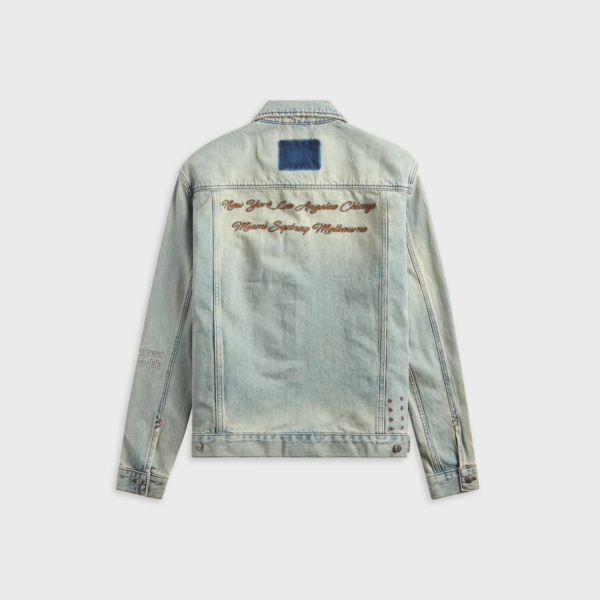 Ksubi Oh G Jacket Seattle - Blue sold by Kith product image thumbnail 2