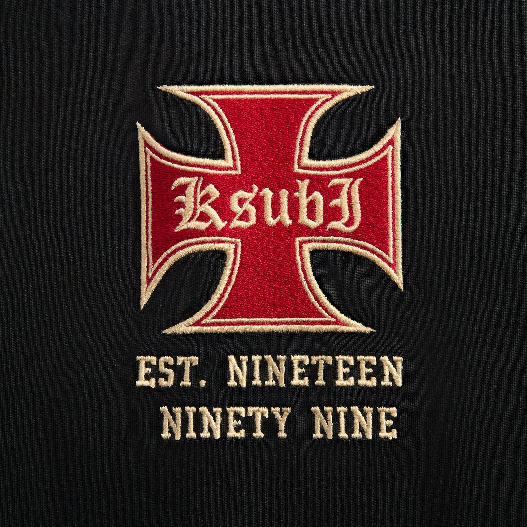 Ksubi League Ekcess Short Sleeve Tee - Black sold by Kith product image thumbnail 3