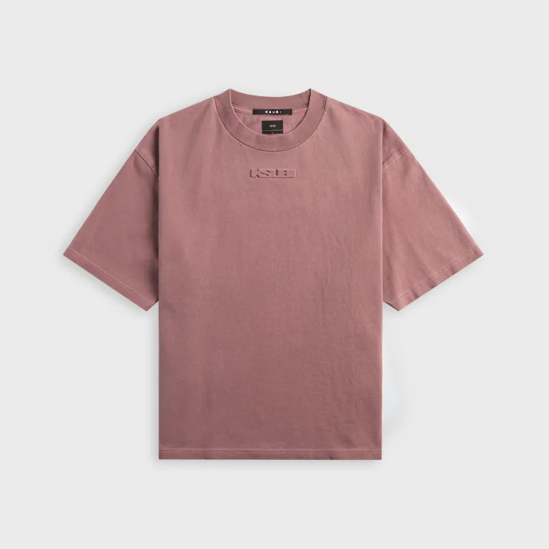 Ksubi Intruder Halen Short Sleeve Tee - Plum sold by Kith