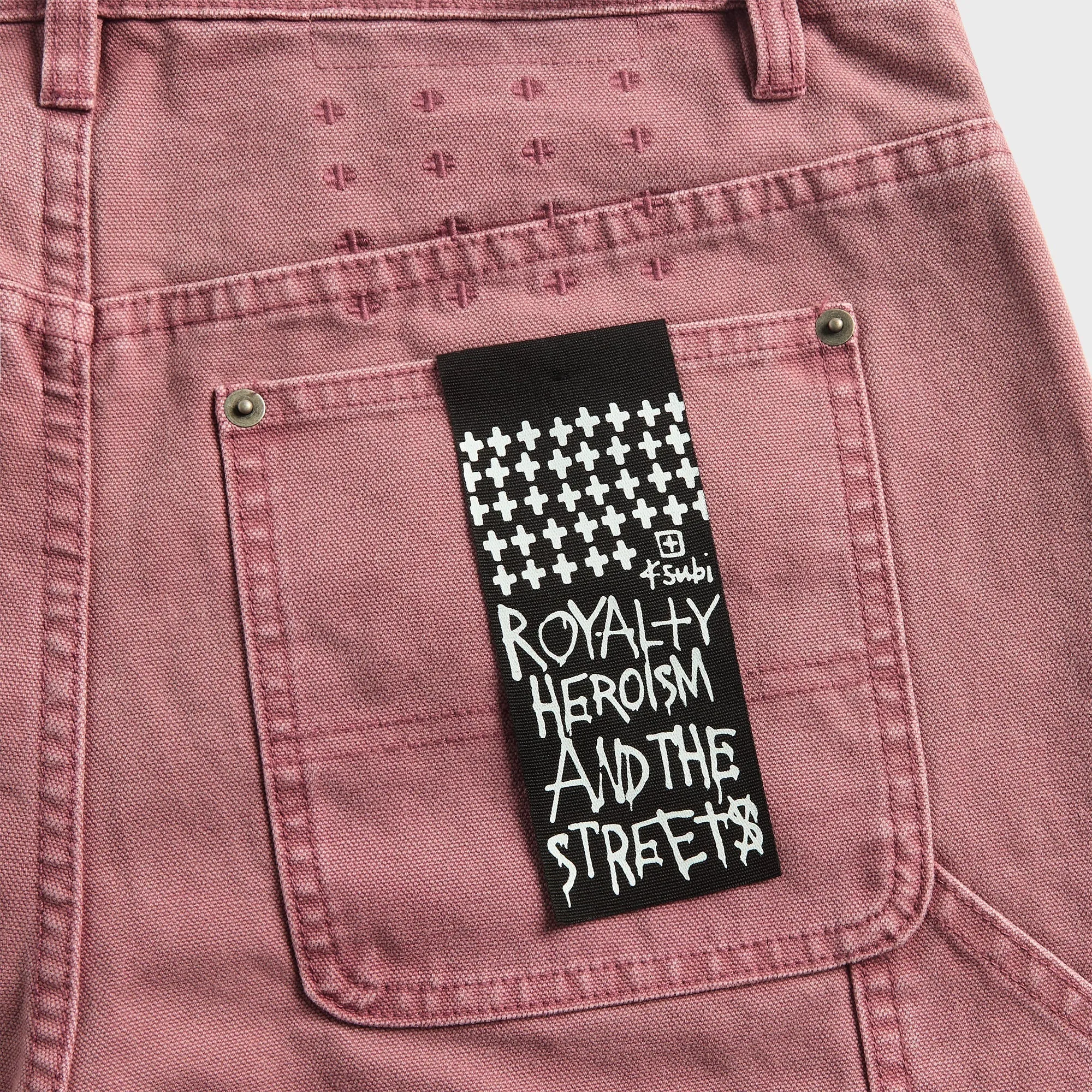 Ksubi Drill Maxx Operator Short - Plum sold by Kith product image thumbnail 3