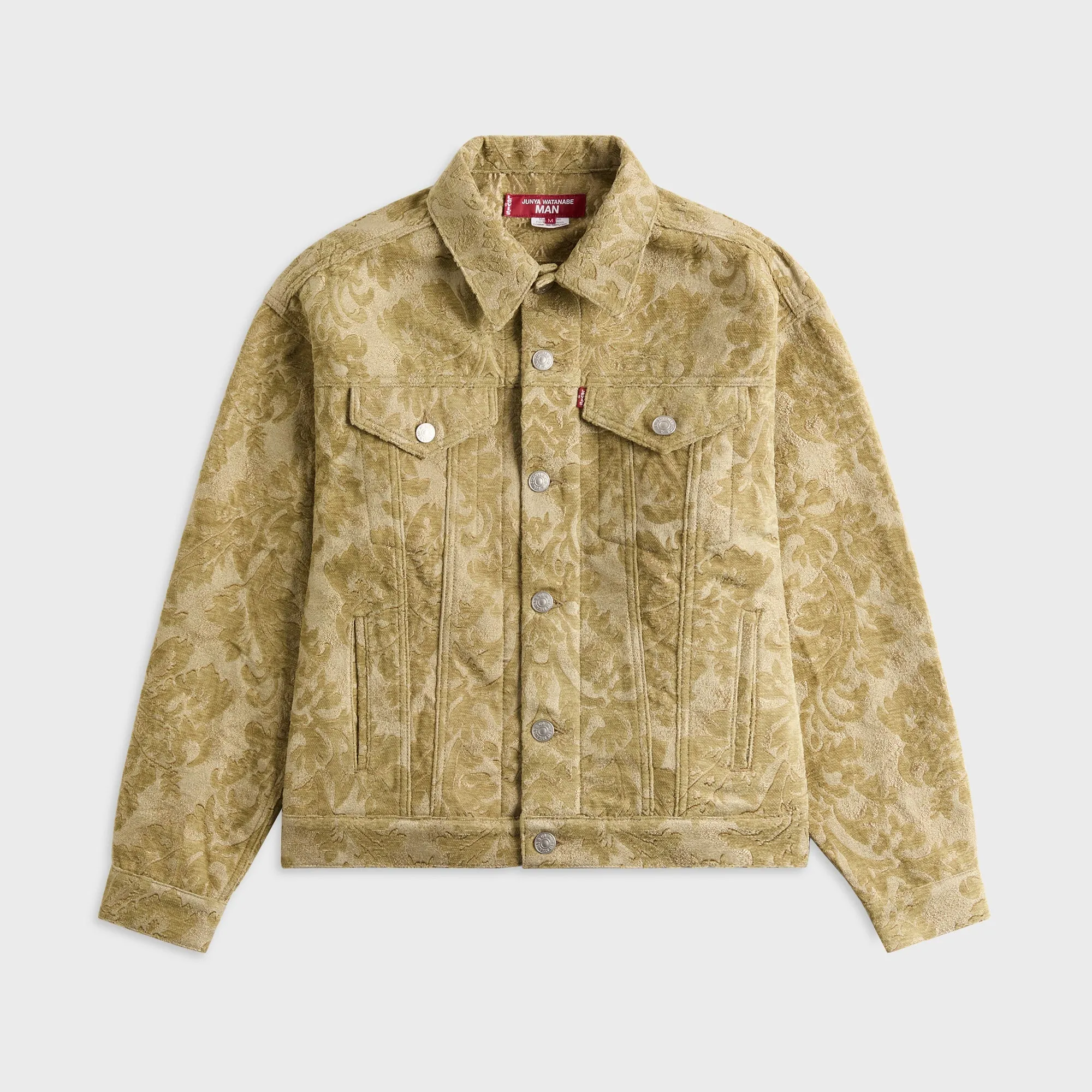 Junya Watanabe MAN x Levi's Jacquard Floral Jacket - Beige sold by Kith