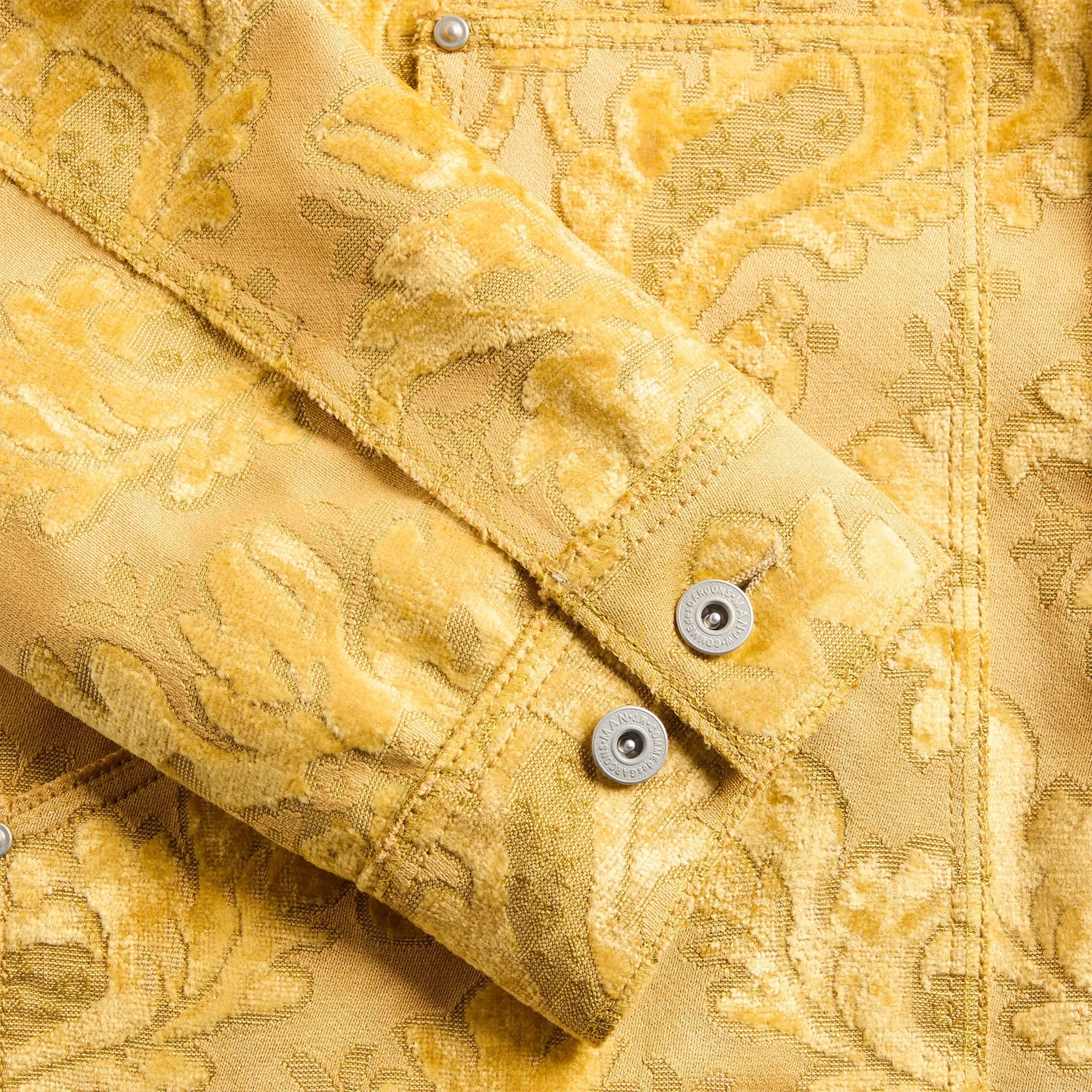 Junya Watanabe MAN Floral Pattern Jacket - Yellow sold by Kith product image thumbnail 3
