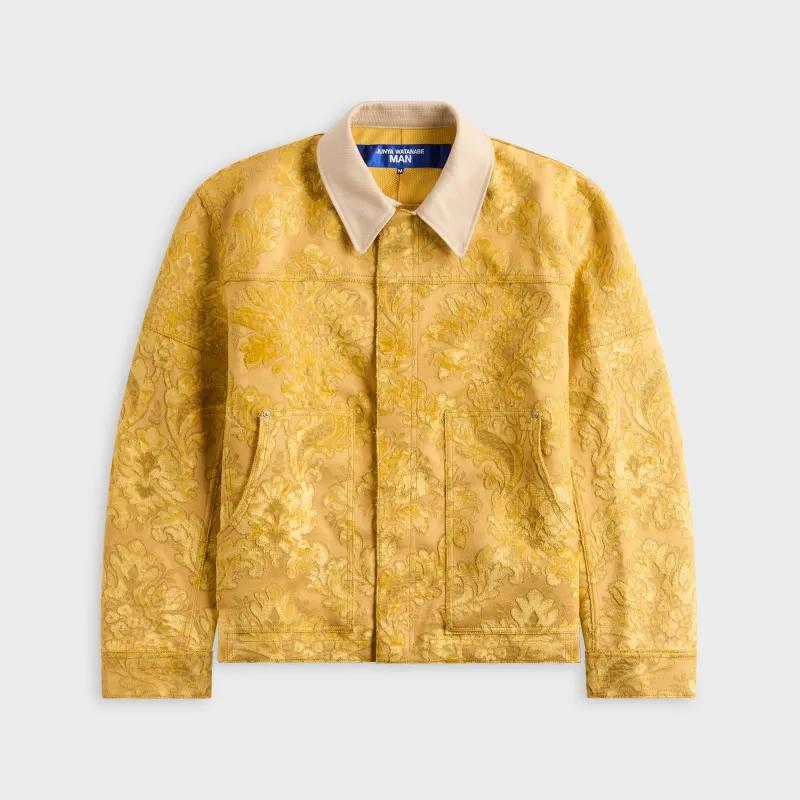 Junya Watanabe MAN Floral Pattern Jacket - Yellow made by Junya Watanabe