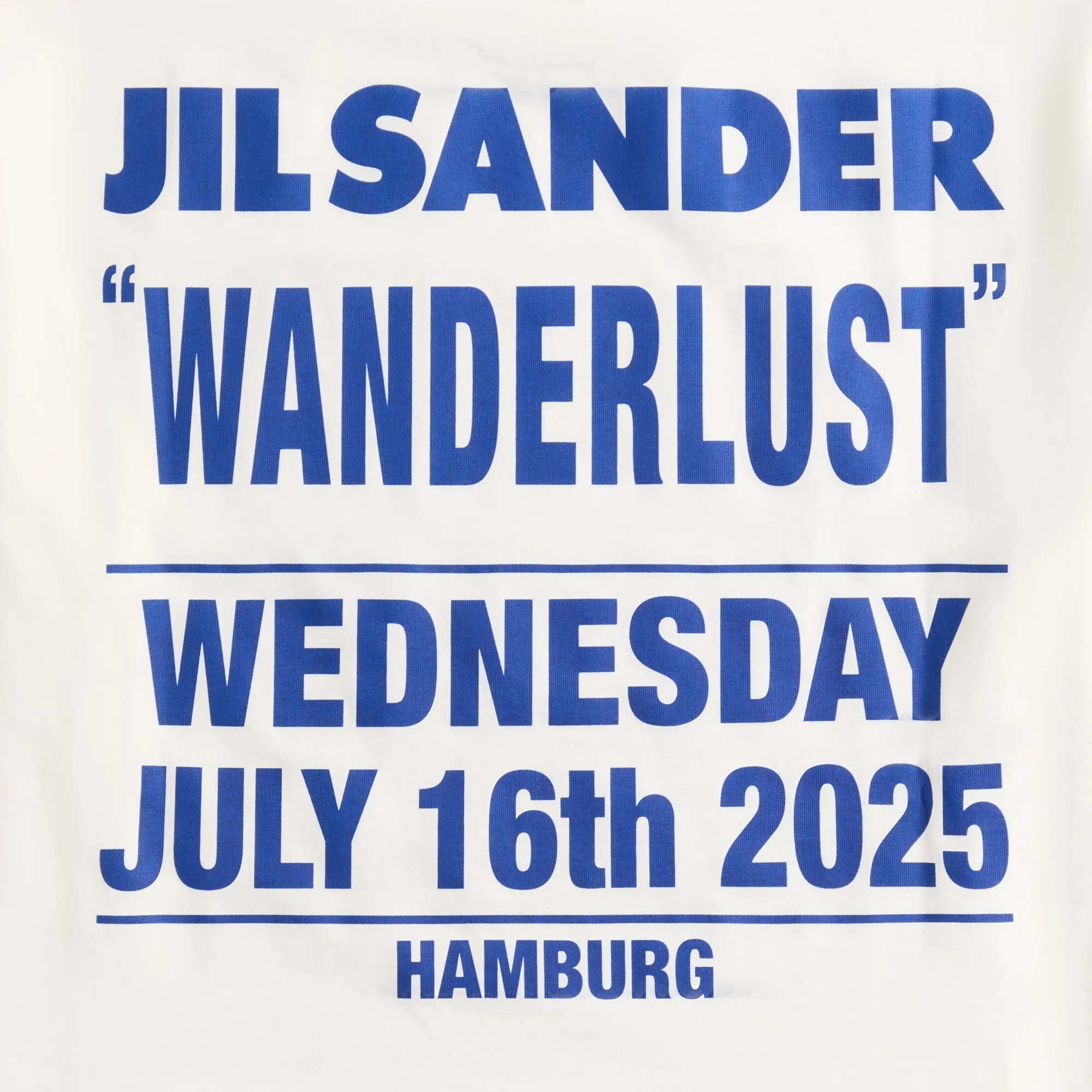 Jil Sander Wanderlust Crewneck Tee - Medium Shade Photograph sold by Kith product image thumbnail 4
