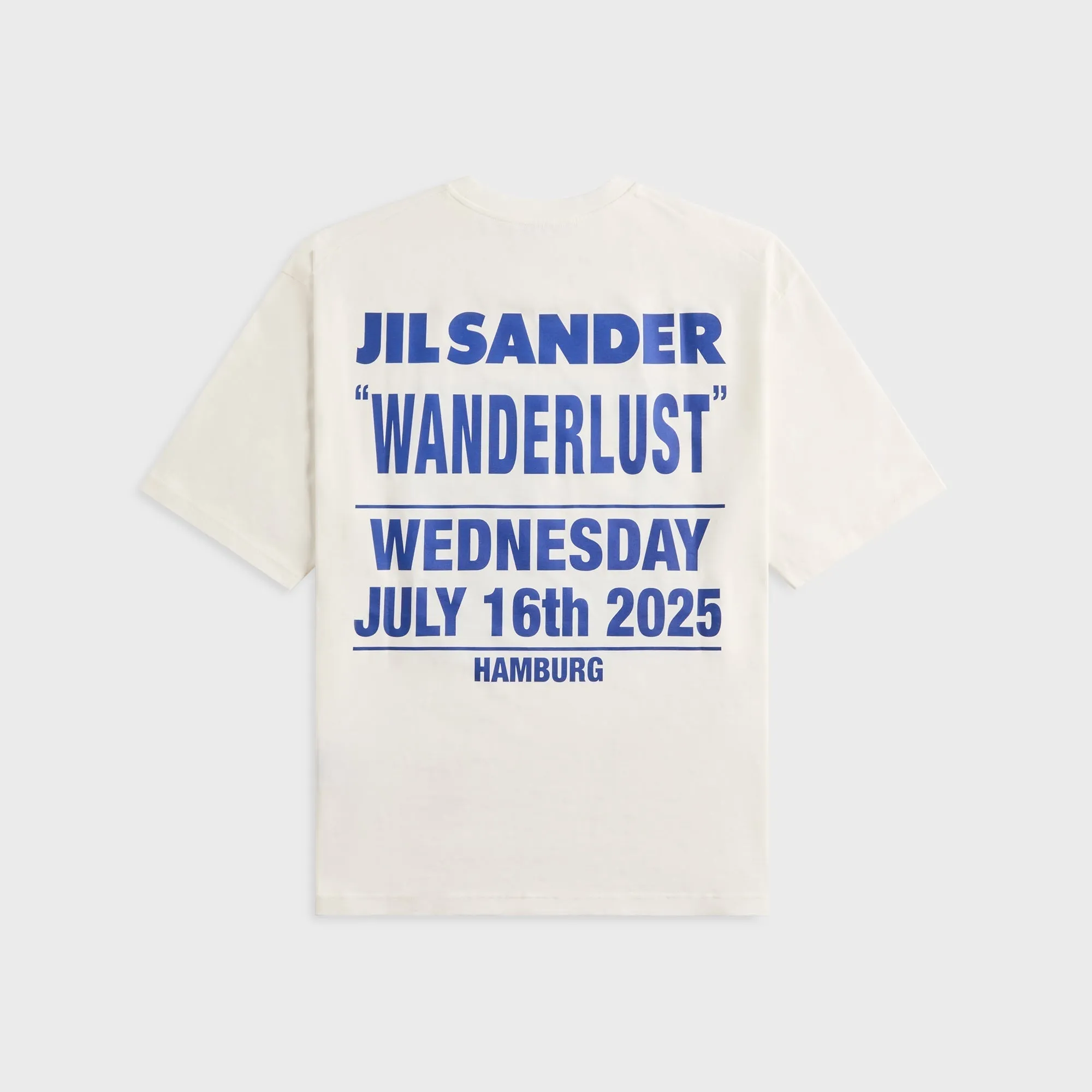 Jil Sander Wanderlust Crewneck Tee - Cold Shade Photograph sold by Kith product image thumbnail 2