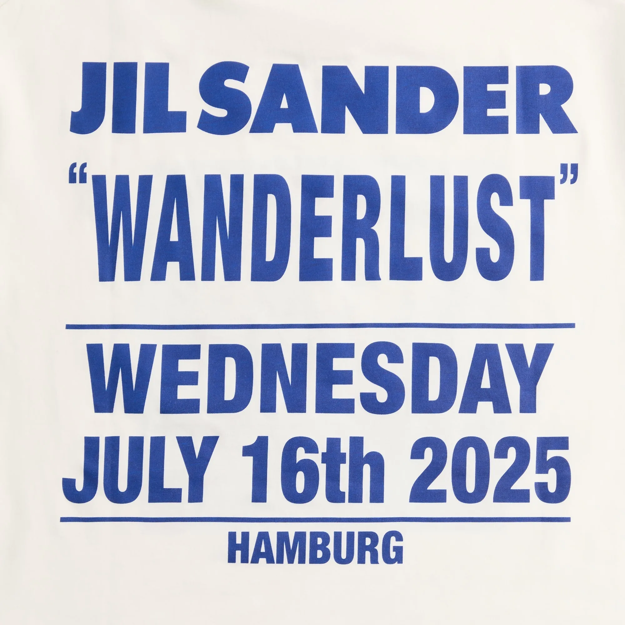 Jil Sander Wanderlust Crewneck Tee - Cold Shade Photograph sold by Kith product image thumbnail 4