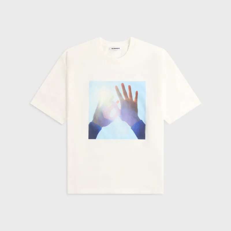 Jil Sander Wanderlust Crewneck Tee - Cold Shade Photograph made by Jil Sander