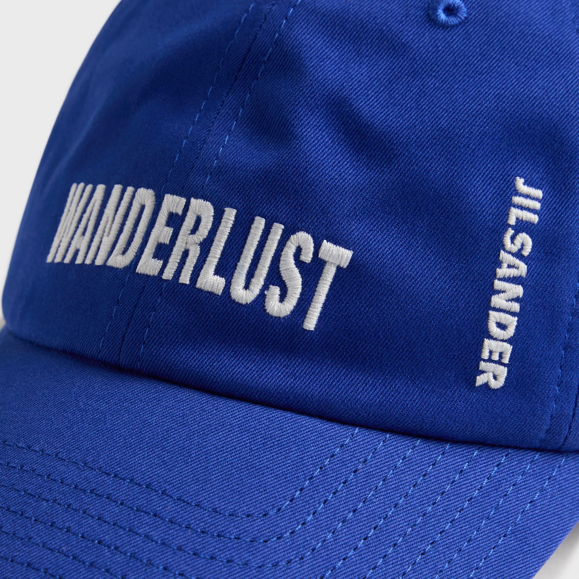 Jil Sander 23 Embroidered Cap - Bluebell sold by Kith product image thumbnail 3