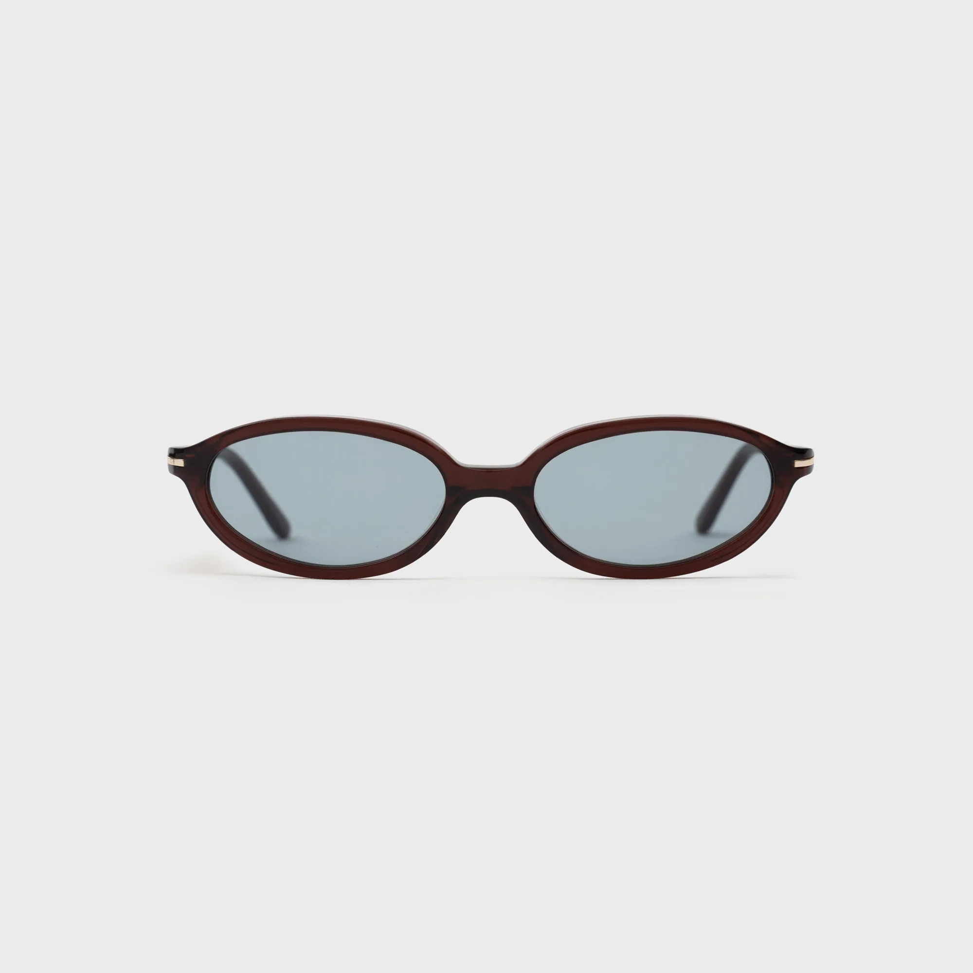 DMY Studios Noor Sunglasses - Transparent Mahogany sold by Kith