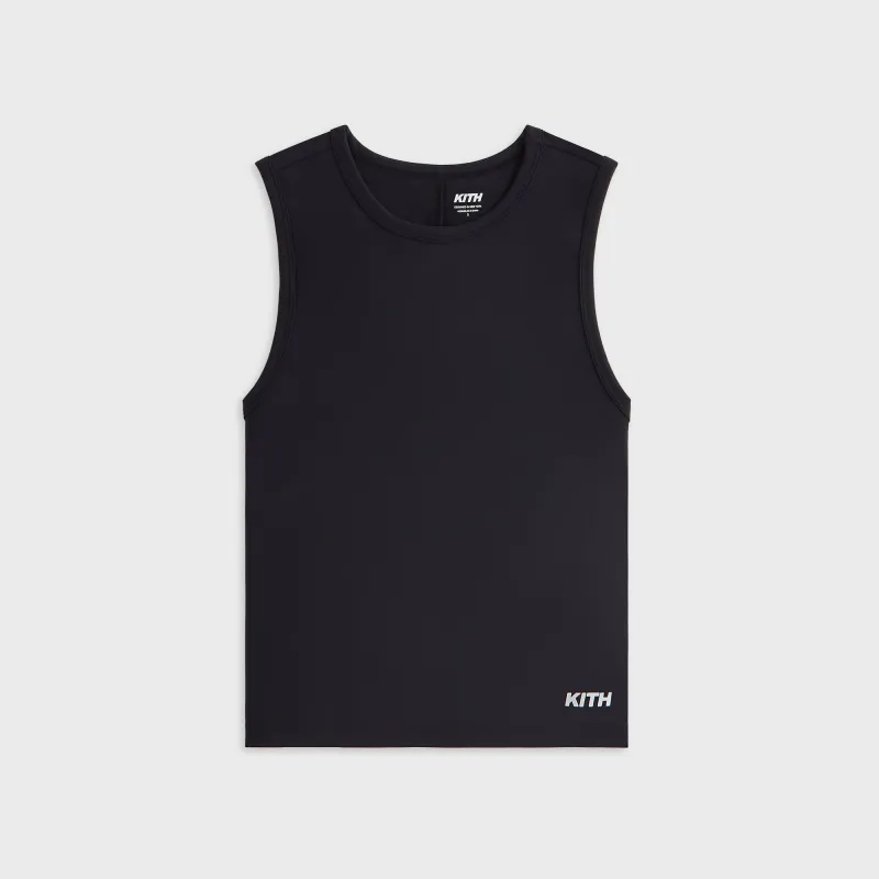 Kith Women Ayven Active Muscle Tank - Black - PH made by Kith