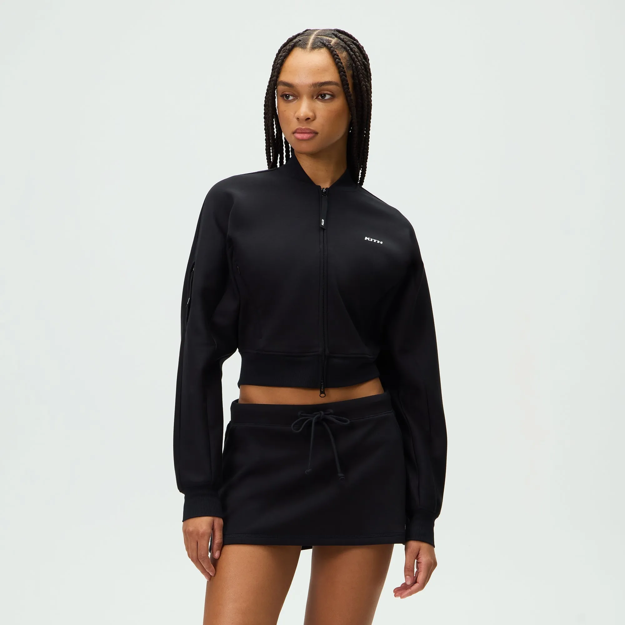 Kith Women Solis Scuba Active Bomber - Black - PH sold by Kith product image thumbnail 2