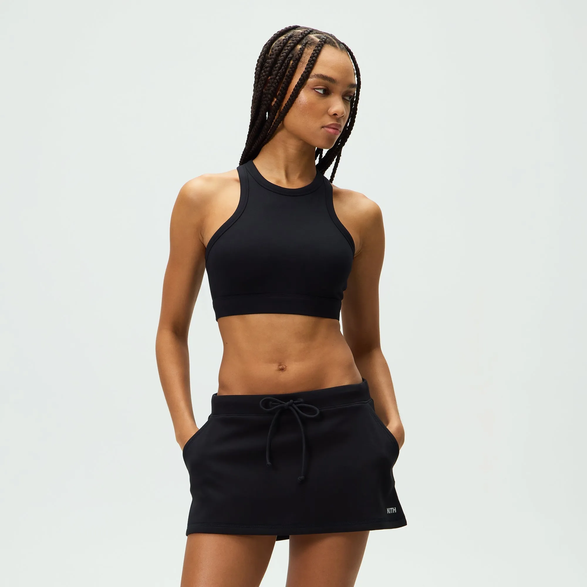 Kith Women Studio Racerback Tank - Black - PH sold by Kith product image thumbnail 2