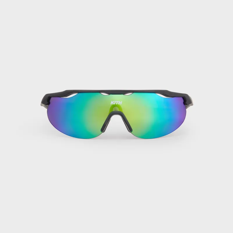 Kith Racer V2 Sunglasses - Black made by Kith