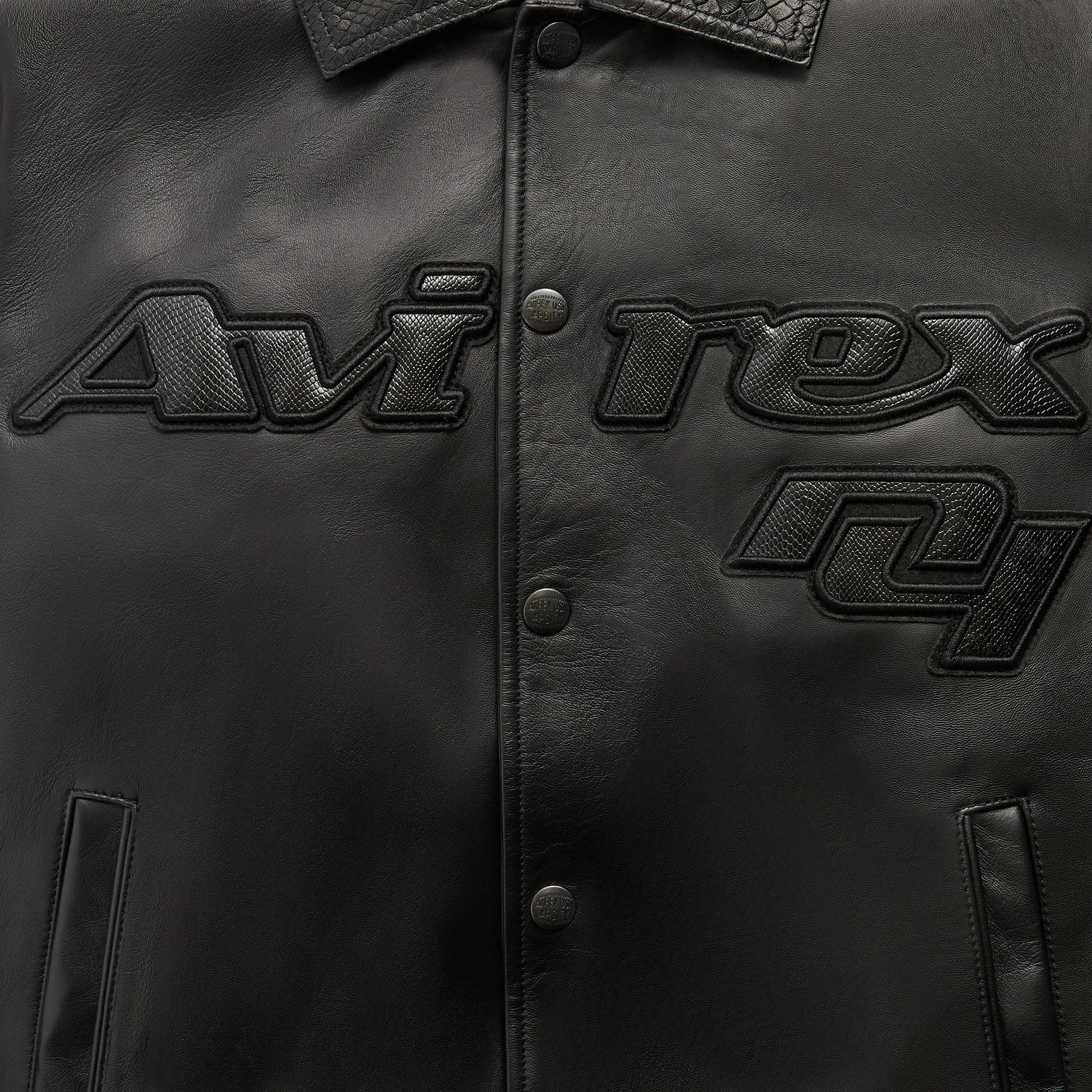 Kith Records for AVIREX Legend Bomber Jacket - Black sold by Kith product image thumbnail 3