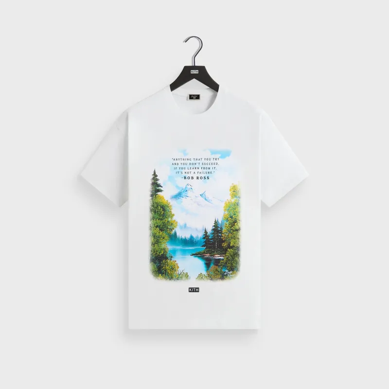 Kith for Bob Ross Inspiration Vintage Tee - White made by Kith