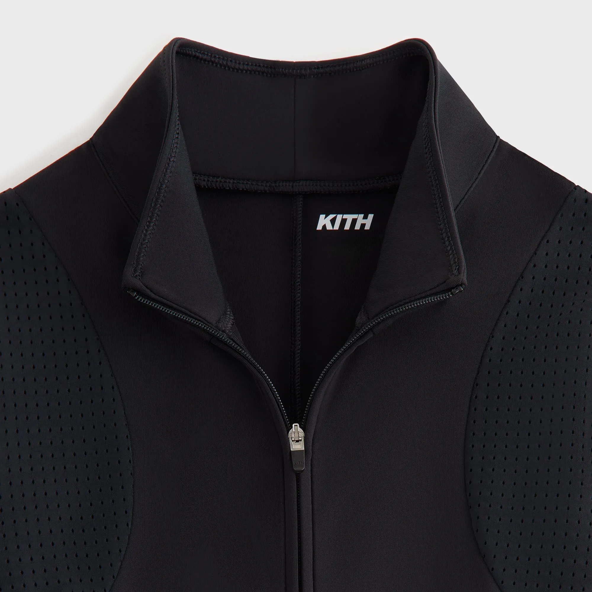 Kith Women Alida II Paneled Zip Top - Black sold by Kith product image thumbnail 4