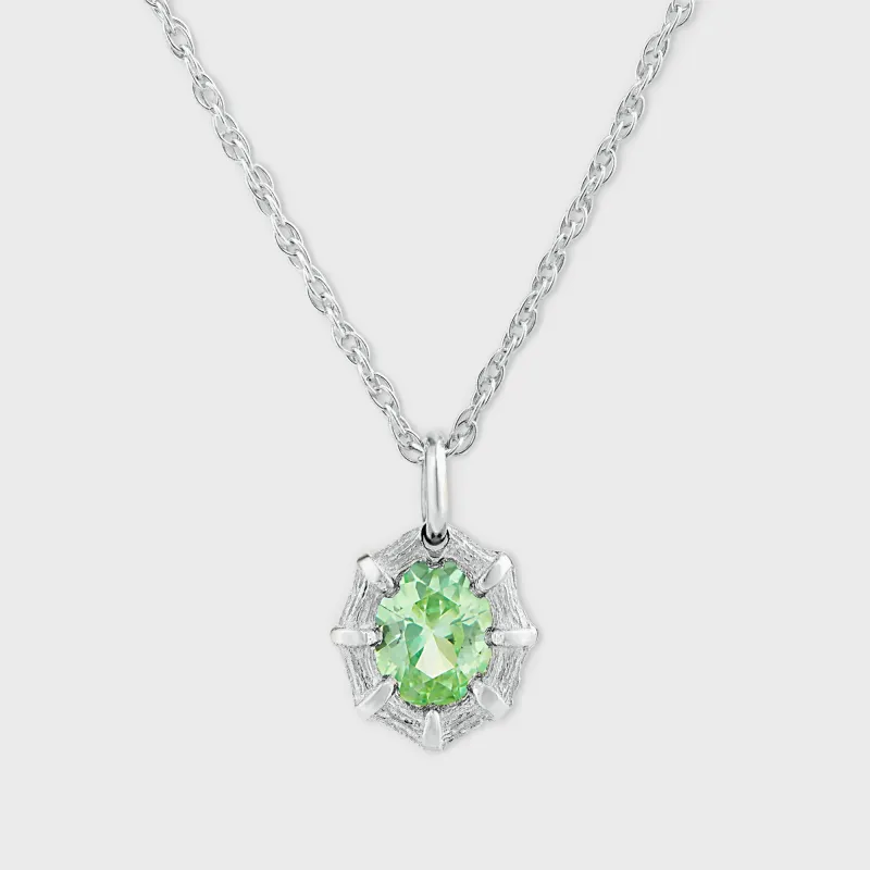 Bleue Burnham Mini Bamboo Pendant - Green made by Bleue Burnham