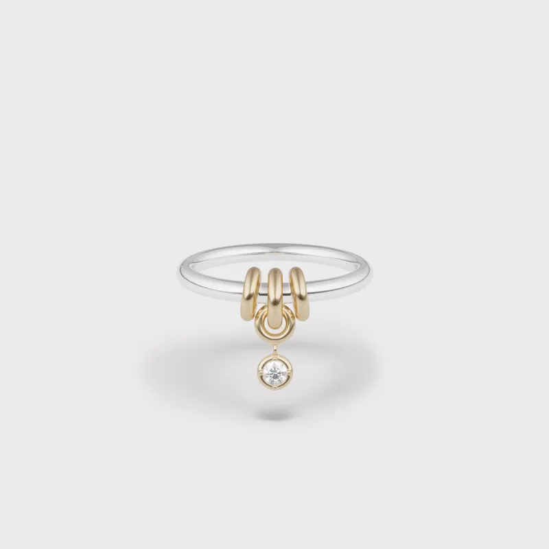Spinelli Kilcollin Pia SG Ring - Gold / Silver sold by Kith