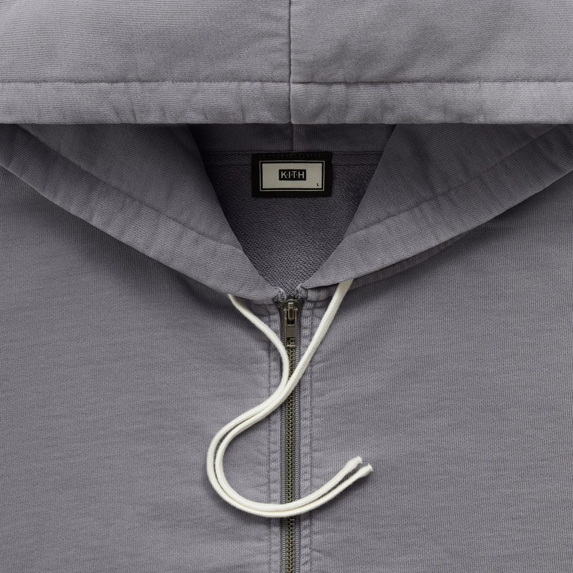 Kith 101 Soft Brushed Terry Braxton Zip Hoodie - Influence sold by Kith product image thumbnail 4