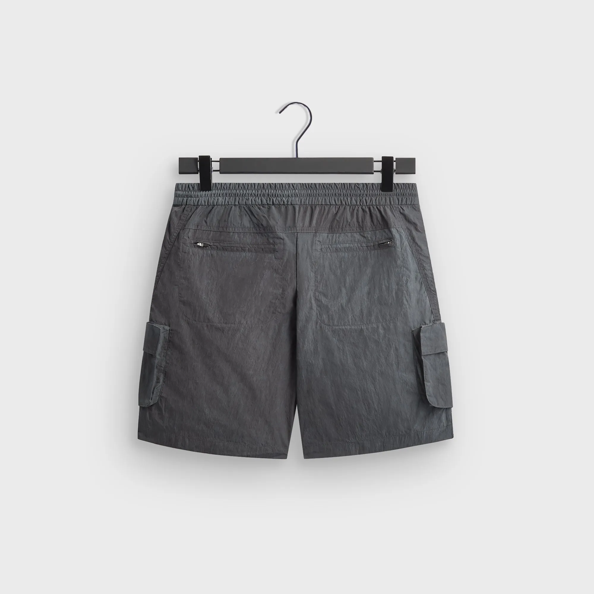 Kith Garment Dye Wrinkle Nylon Evan Cargo Short - Thunder sold by Kith product image thumbnail 2