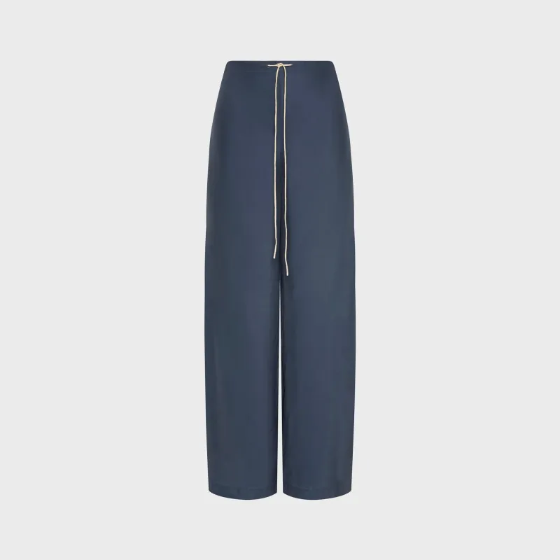 SIR Lilou Drawstring Pant - Charcoal Blue made by SIR the label