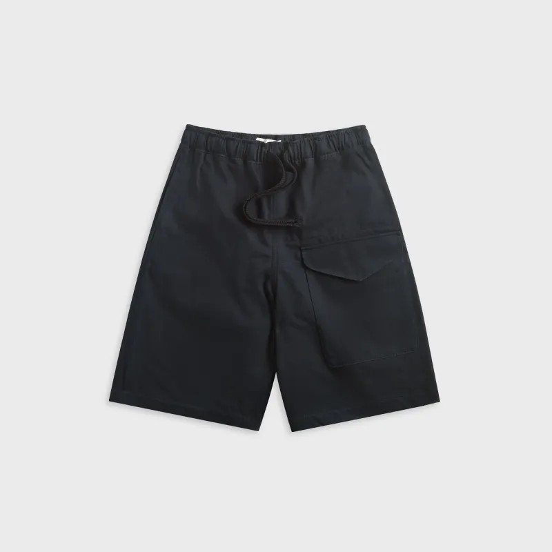 Studio Nicholson Ikaria Short - Indigo made by Studio Nicholson