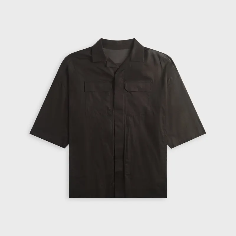 Rick Owens Magnum Tommy Shirt - Black sold by Kith