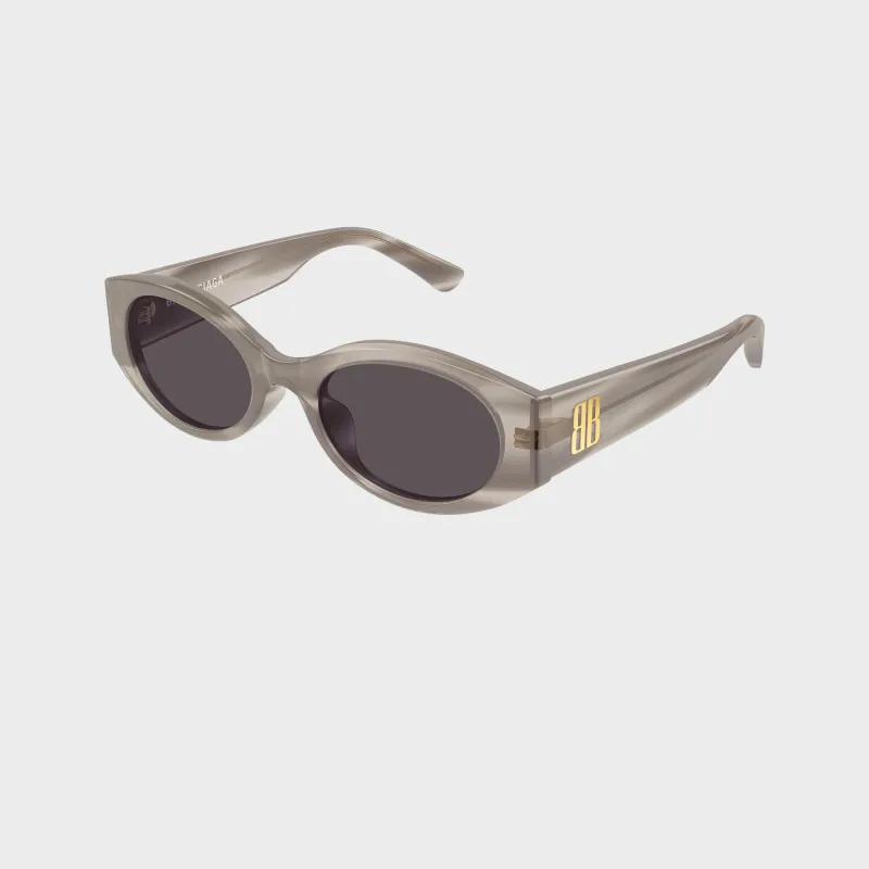 Balenciaga BB0477SA Recycled Acetate Sunglasses - Grey made by Balenciaga